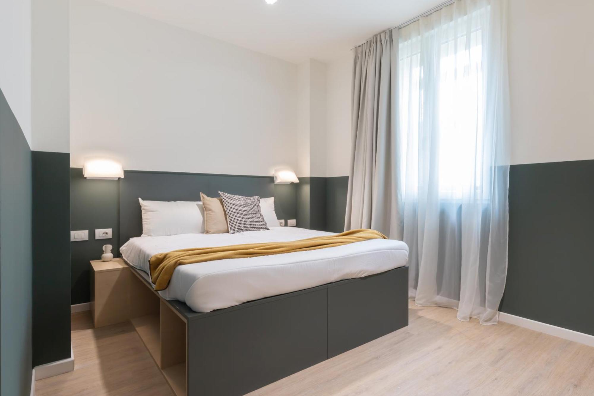 Well-Located Campus Rooms Near City Park Milán Exterior foto